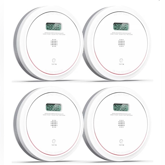 Smoke and Carbon Monoxide Detector Combo 10 Year Battery 075